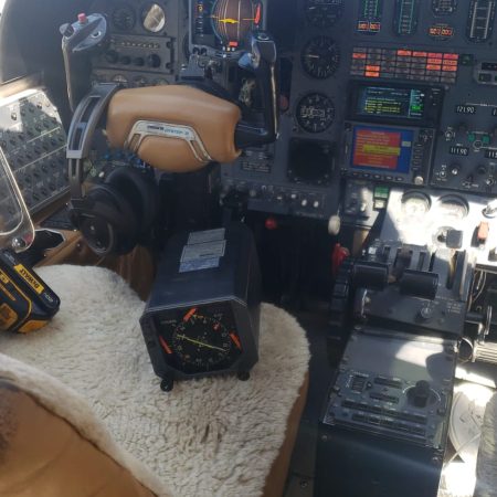 Ferry-Flights-1982 Cessna Citation-Cockpit