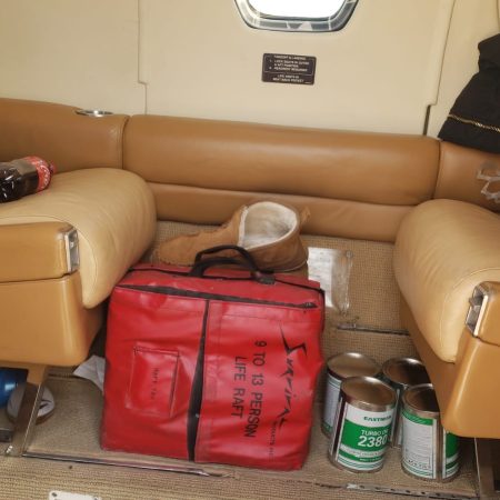 Ferry-Flights-1982 Cessna Citation-Liferaft